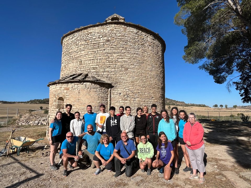 Inici excavacions Sant Pere el Gros 2024. Foto: Paeria de  Cervera