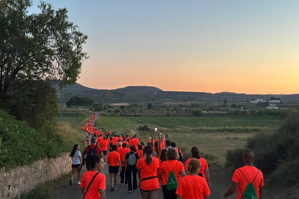 Caminada dels Desitjos. Foto Ajuntament de les Borges Blanques