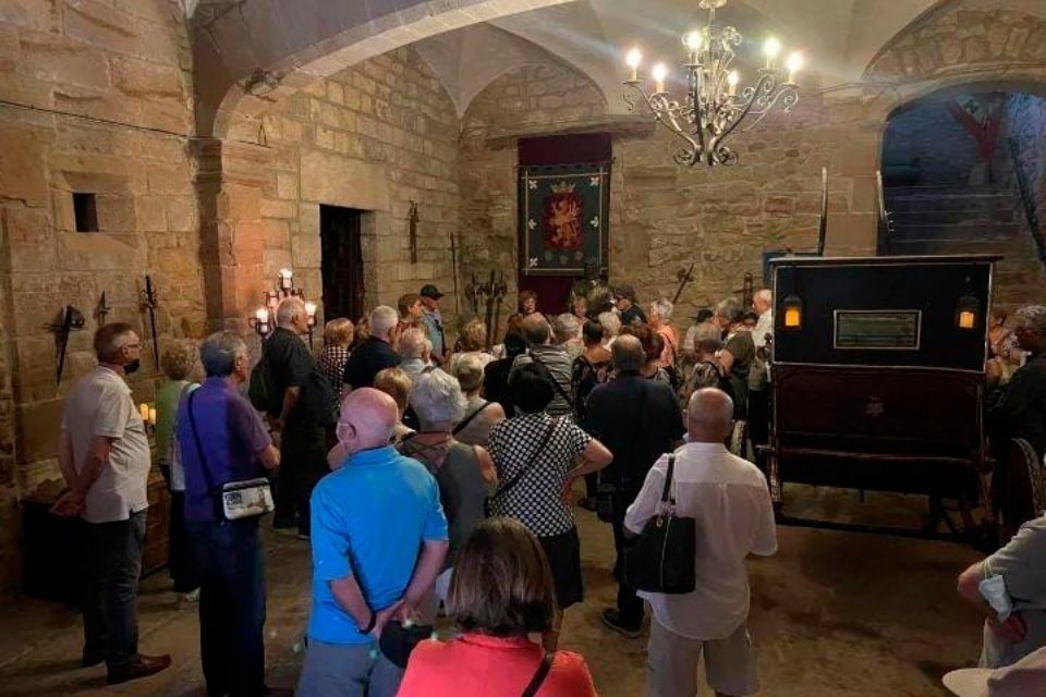 Visites nocturnes al Castell de les Pallargues. Foto Castell de les Pallargues