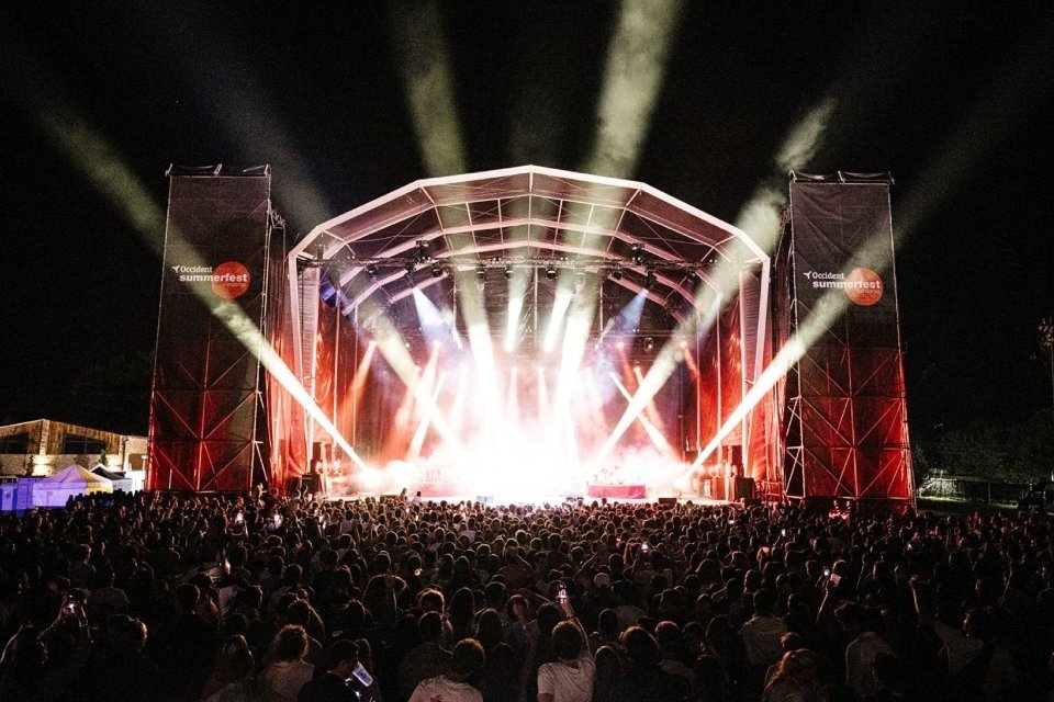 Una de les actuacions durant el festival. Foto: Occident Summerfest