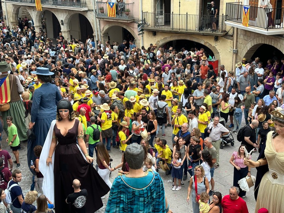 Trobada de Gegants, Grallers i Correfocs de les Borges Blanques. Foto: Ajuntament de les Borges Blanques