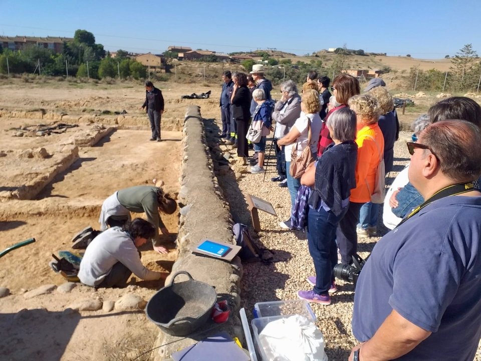 Imatge de la cloenda del curs d'arqueologia. Foto: Cedida per la Paeria de  Balaguer