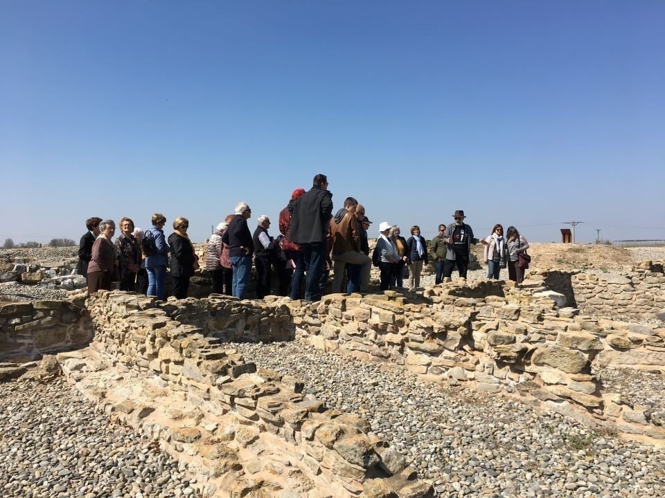 Visita guiada al jaciment iber del Molí d'Espígol, a Tornabous ©Territoriscat