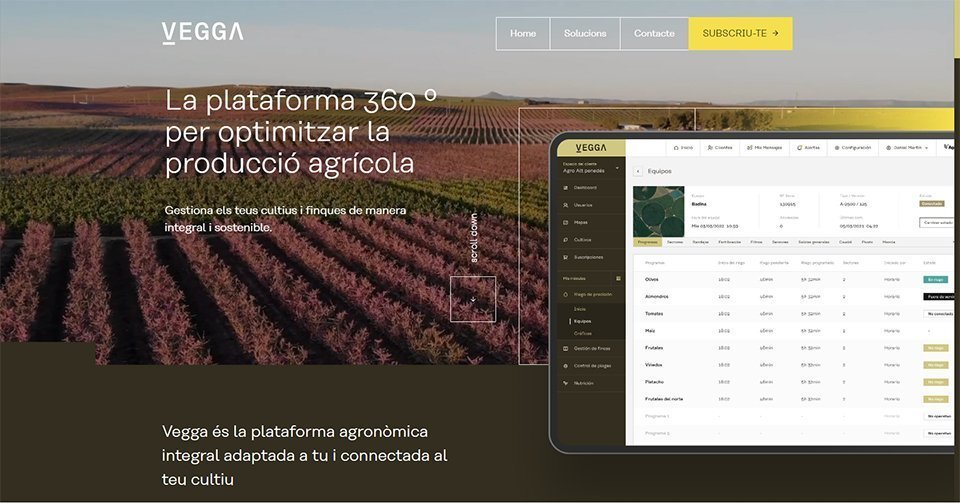 Presentació de la plataforma digita VEGGA