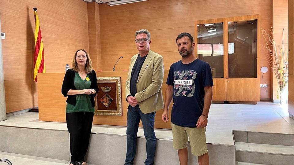 Maria Dolors Tella, Joan Talarn i Sergi Balcells ©Sidamon