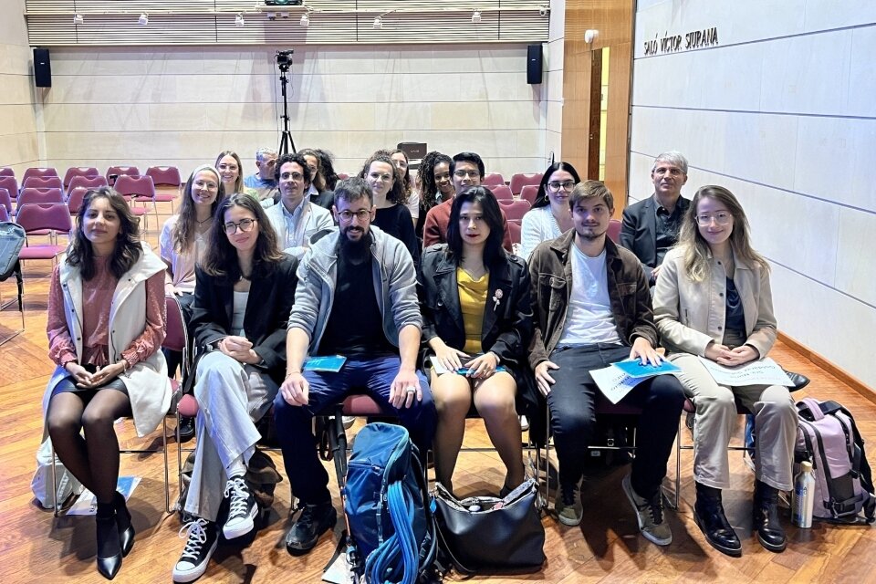 Semifinal del concurs de tesis en 3 minuts a la UdL. Foto: UdL