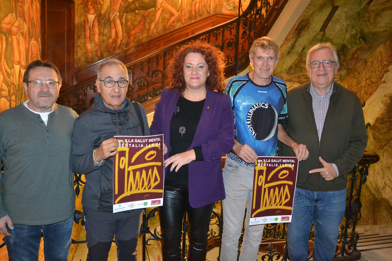 Miquel Solé correrà els 365 dies de l’any 2025 per la salut mental. Foto: Diputació de Lleida