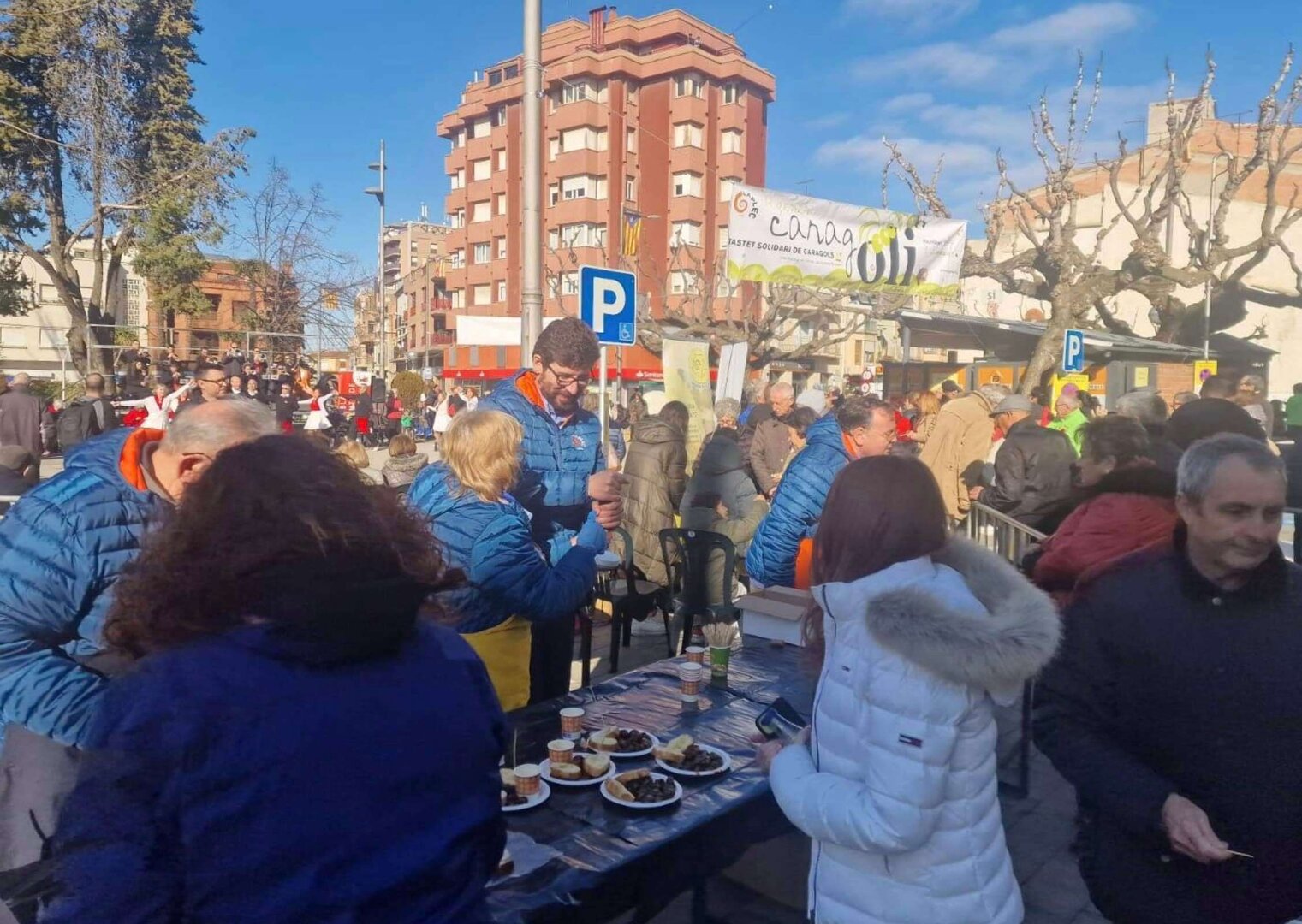 Caragolada solidària de les Borges Blanques de l'any passat. Foto: Fecoll